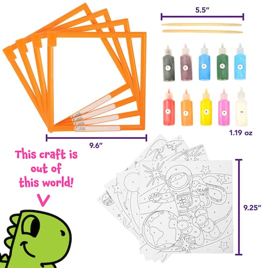 READY 2 LEARN™ Space Sand Art Painting Kit